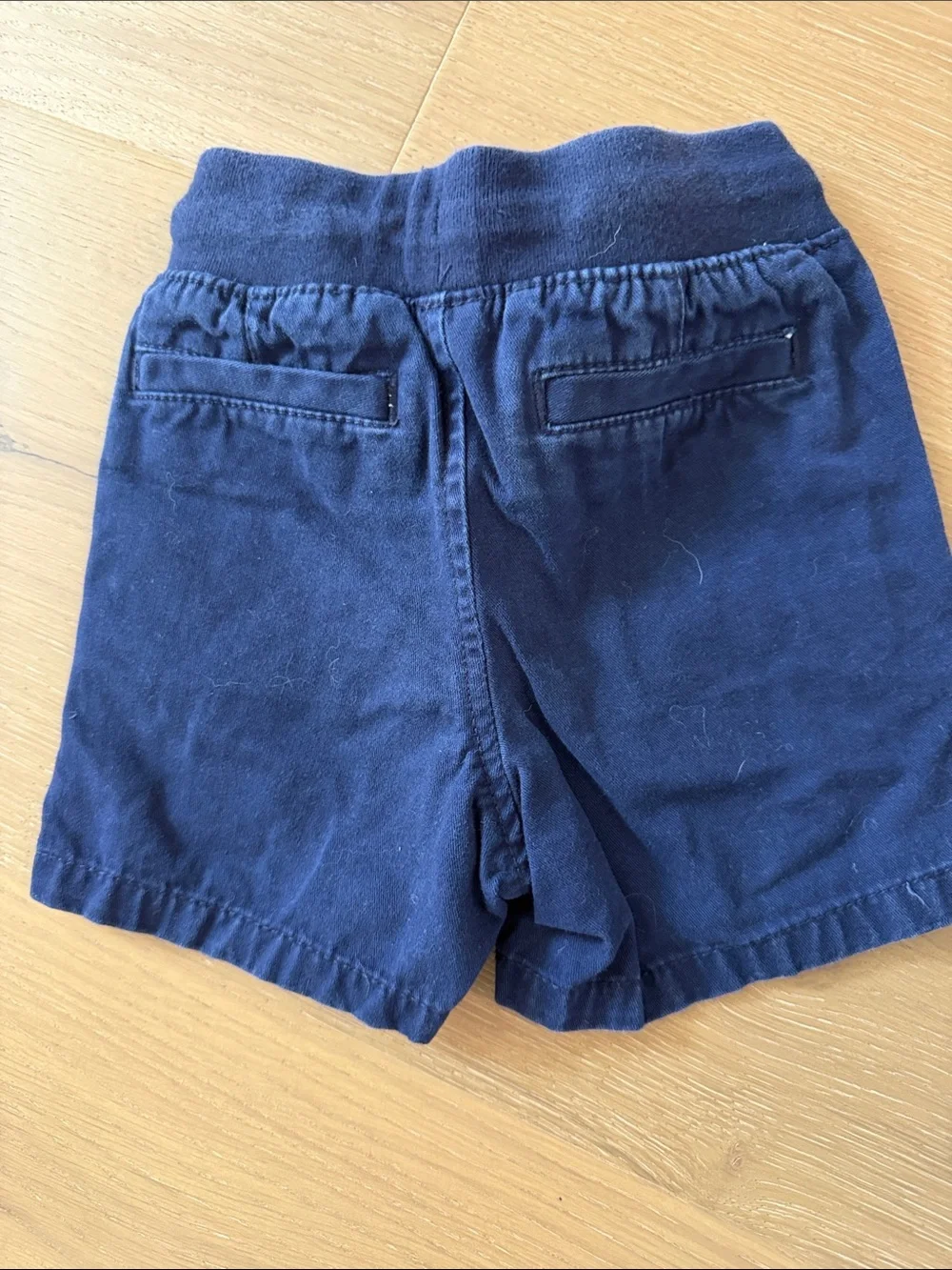 Kids Navy Pull-On Shorts